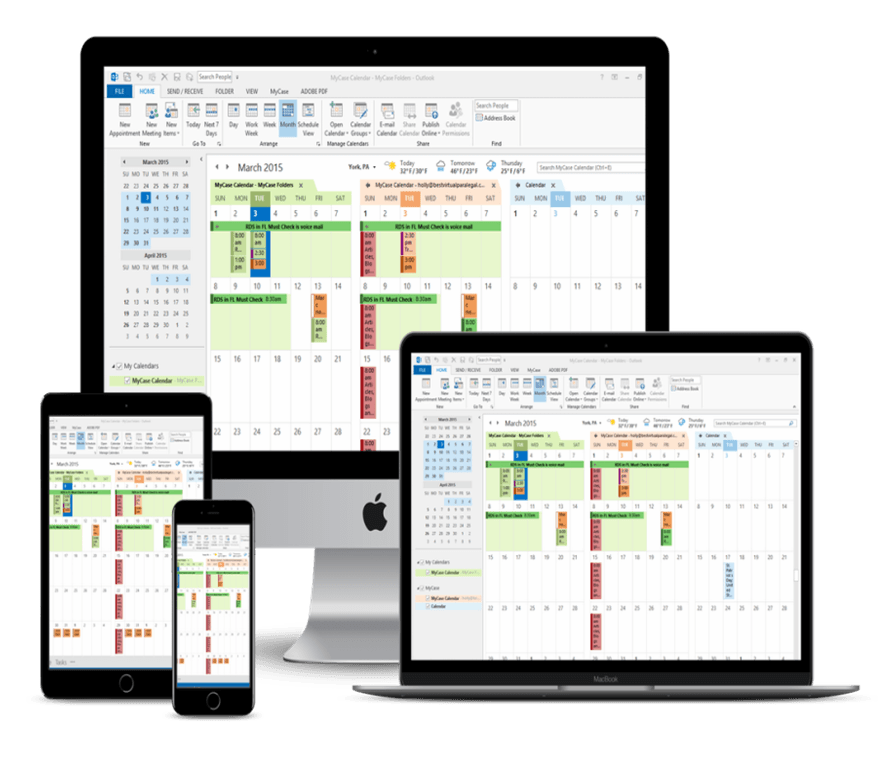 Calendar Sharing and Docket Management