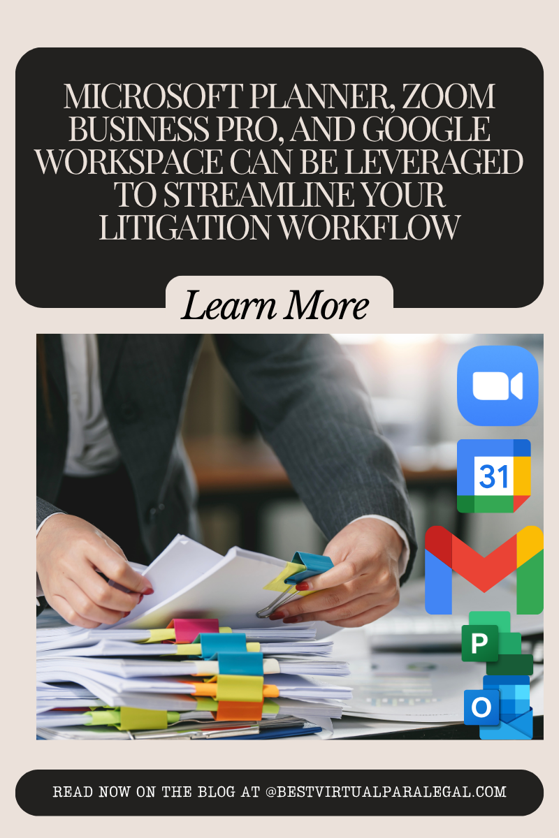 Best Virtual Paralegal assists law firms and paralegals in discovering innovative methods to utilize the technology they have already invested in, thereby optimizing their ability to monitor, administer, and refine their operational processes.