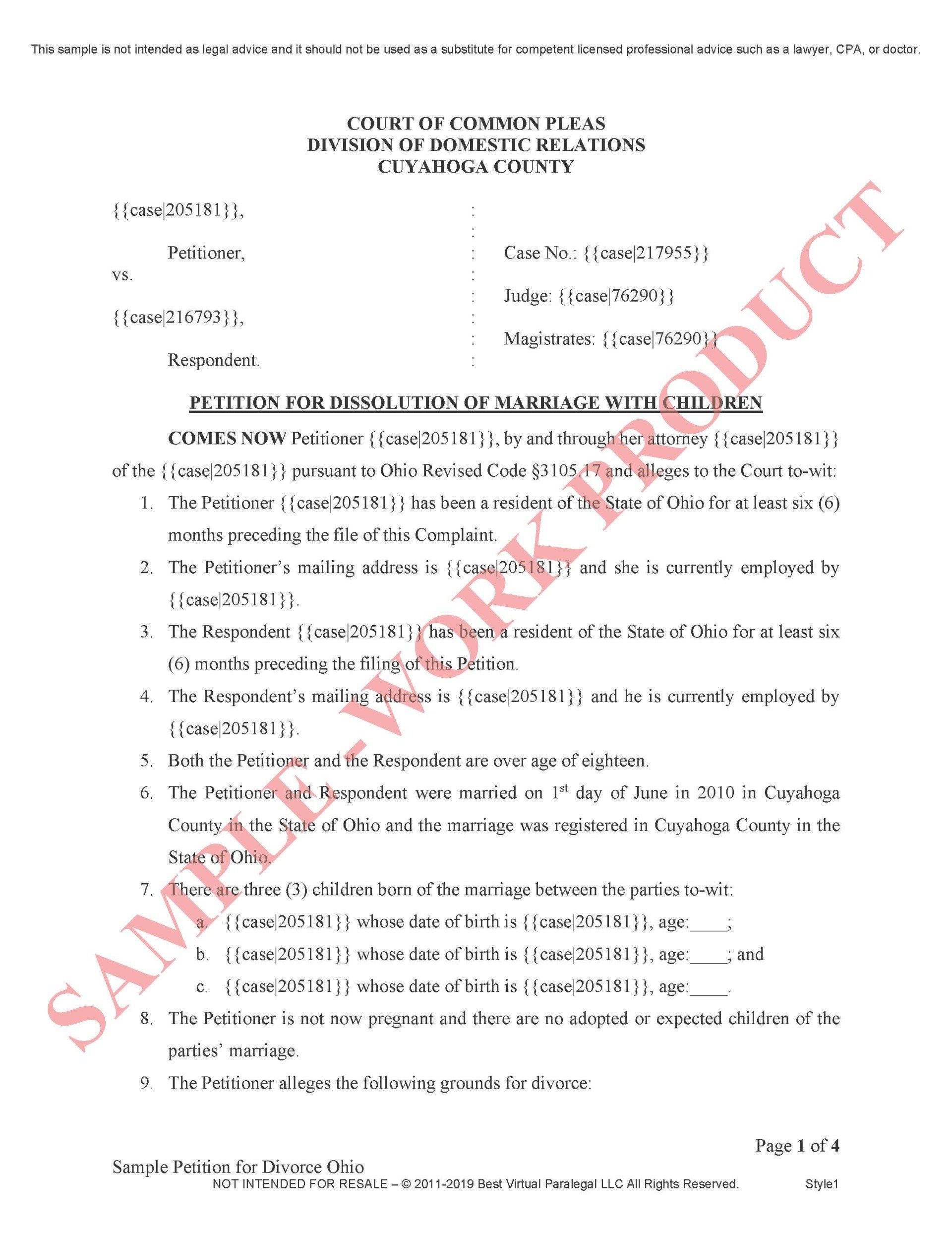 Divorce / Child Support