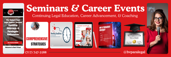 Seminar and Career Events Banner for BVP
