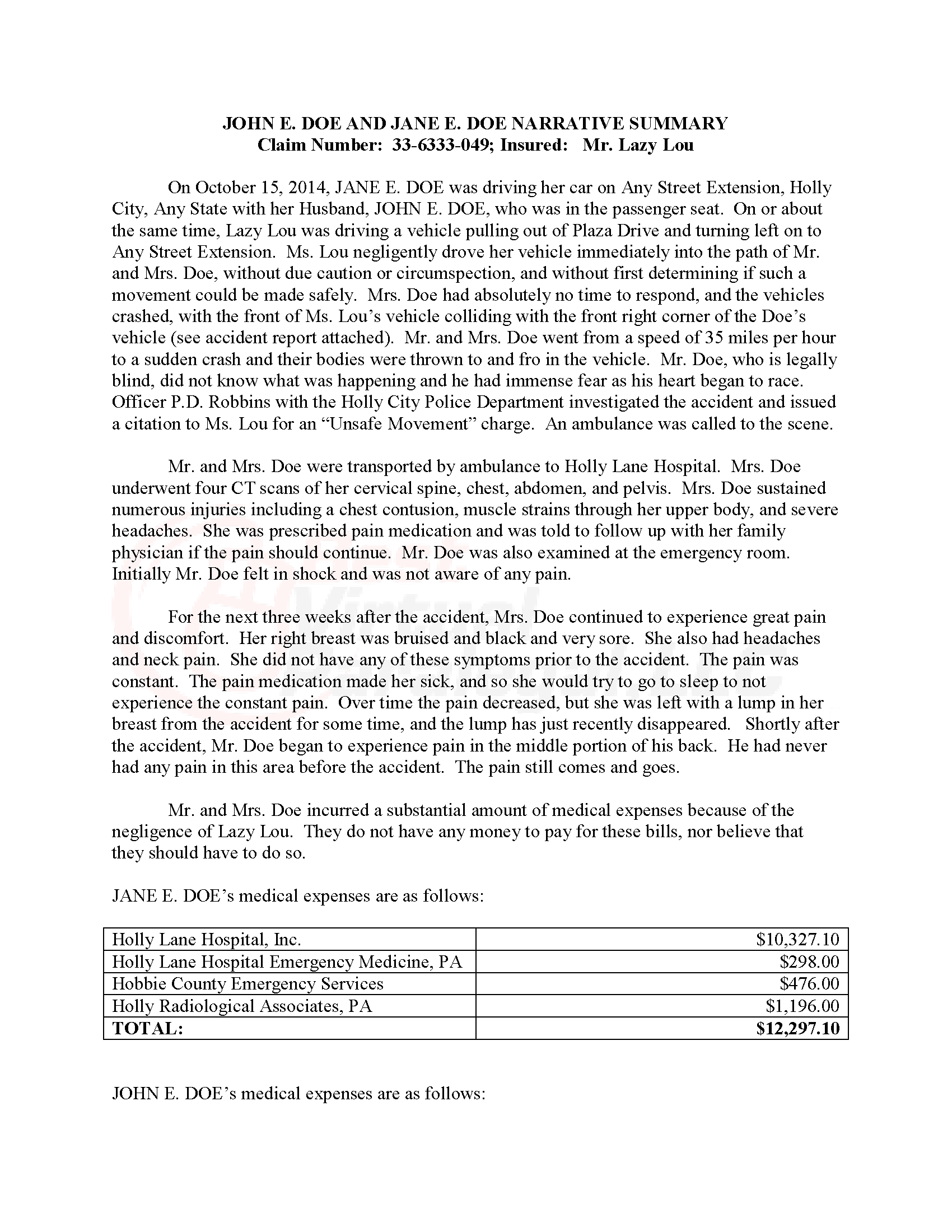 A white sheet of paper with a lot of text on it.