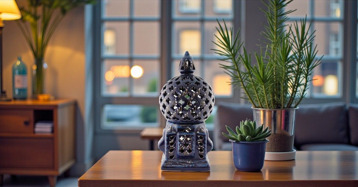 Donna con giacca rossa e pantaloni e scarpe nere