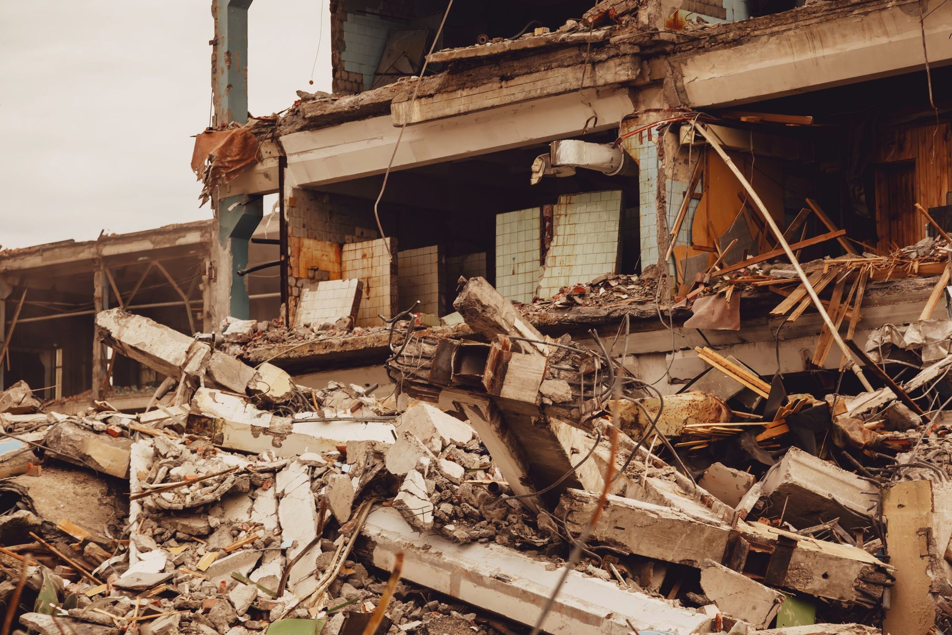 Damaged Building