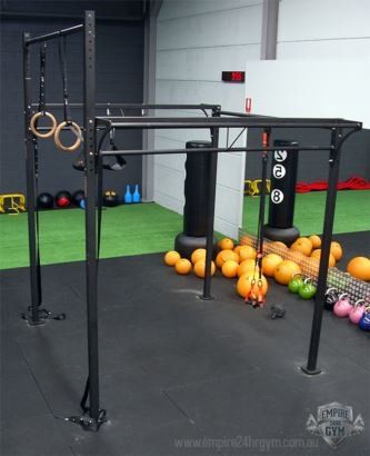 bars with orange balls