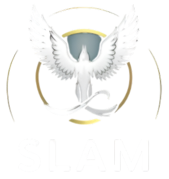 Logotipo de la marca Slam corporation shop