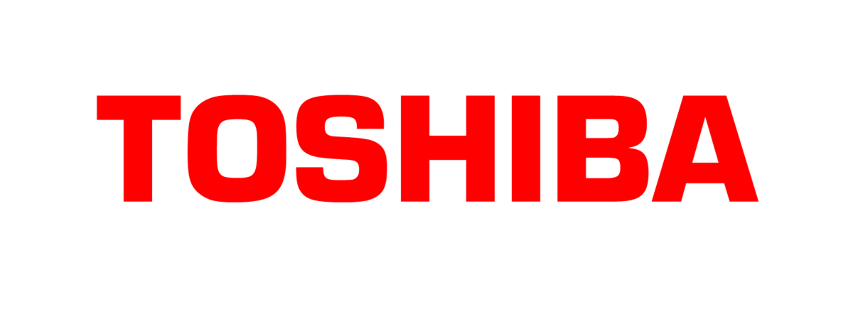 the logo of Toshiba company