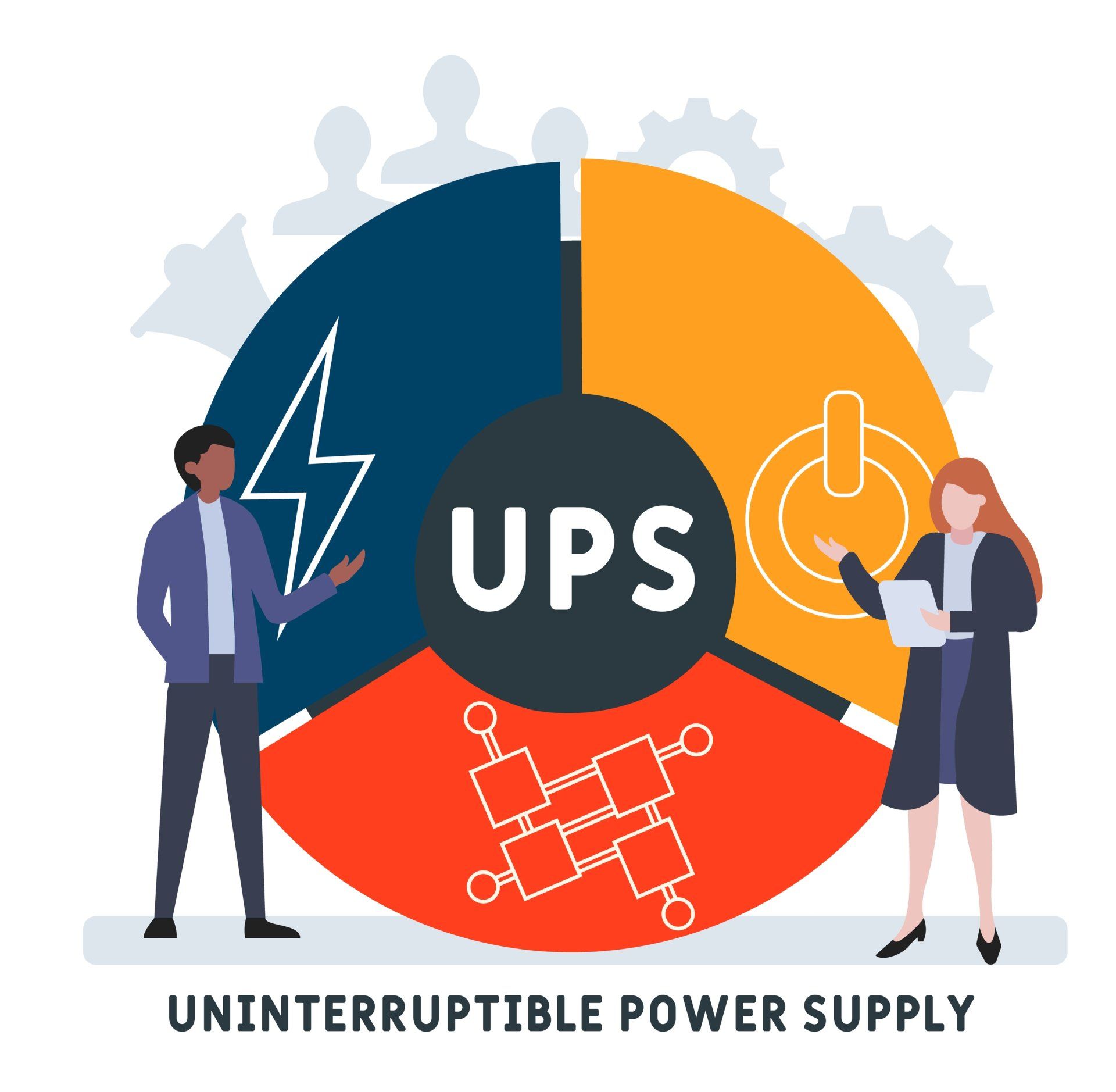 an illustration showing the types of ups energy storage