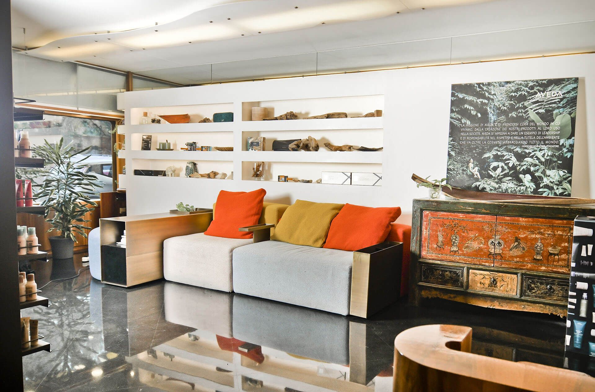 sala attesa salone antony e jamal