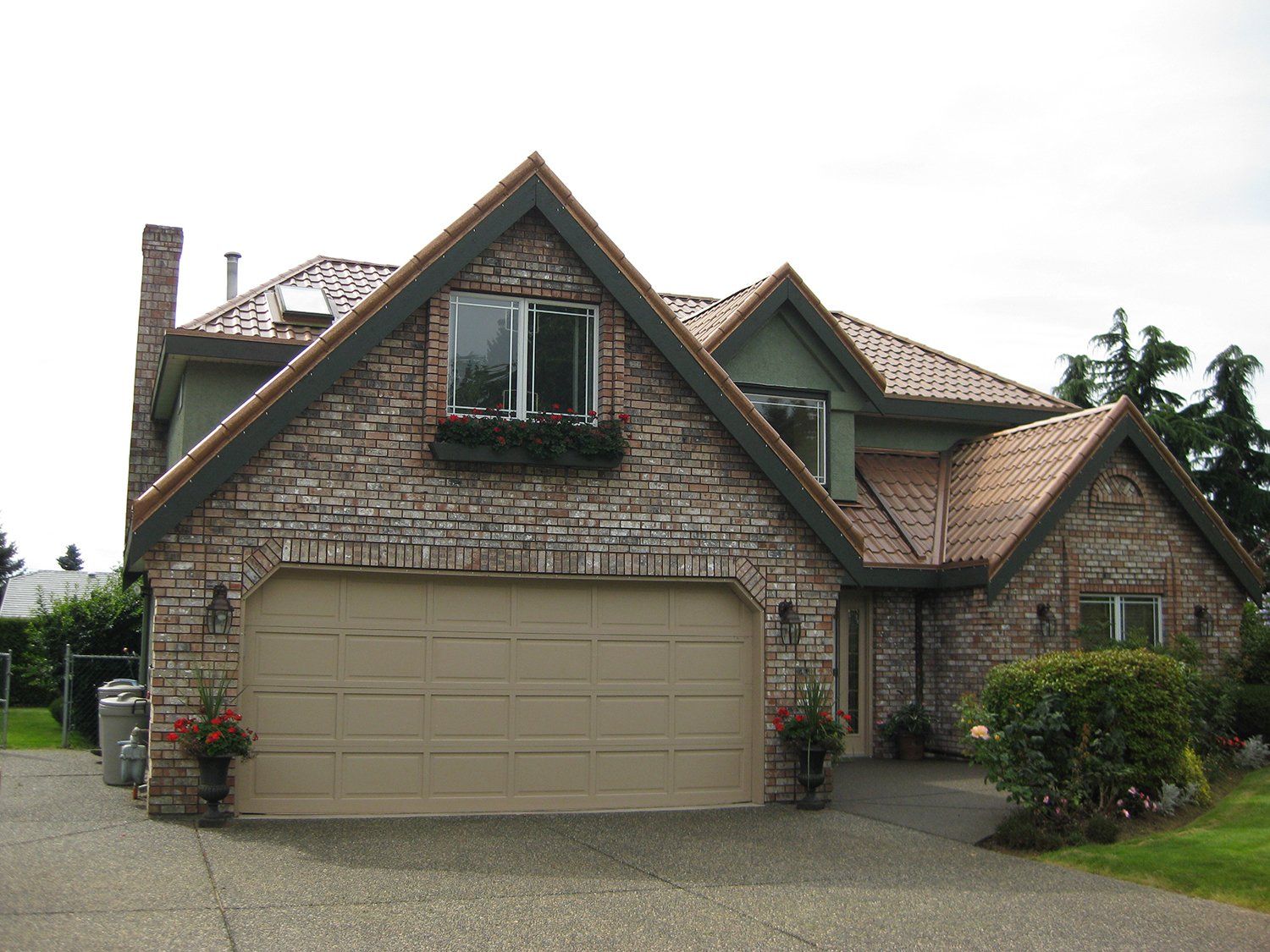 Copper Mediterranean Tile Roof