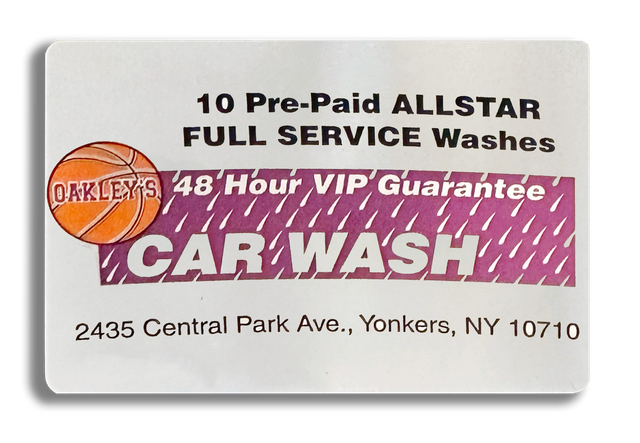 WASH BOOKS | Oakley's Car Wash | Yonkers, NY