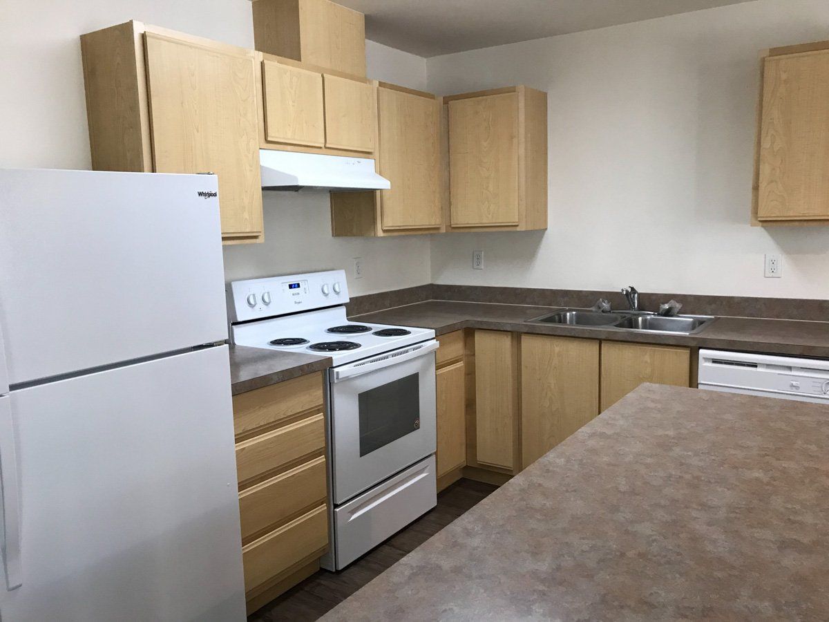 Kitchen | Mountain View Apartments