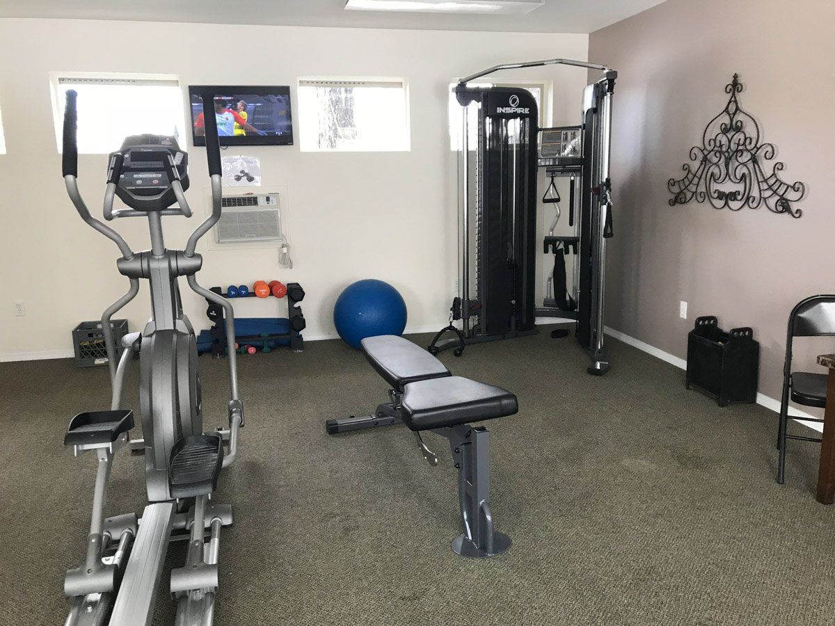 Fitness Center | Mountain View Apartments