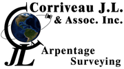 Jean Luc Corriveau Arpenteur Géomètre LOGO