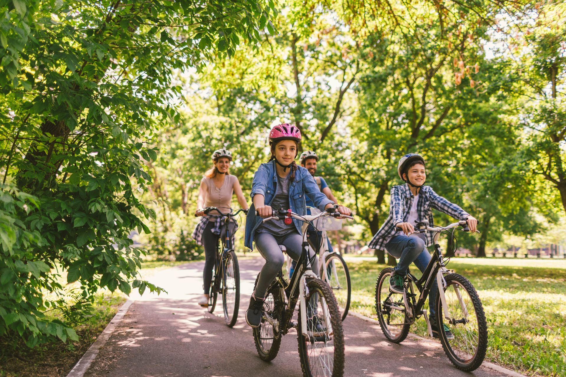 bike riding