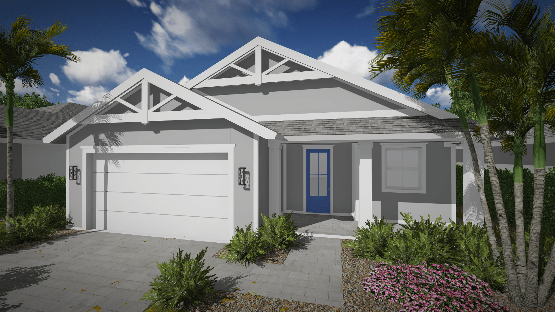 Grey house — Naples, FL — Genuine Home Builders, Inc.