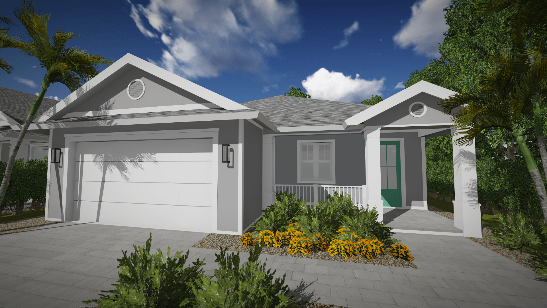 Grey house — Naples, FL — Genuine Home Builders, Inc.