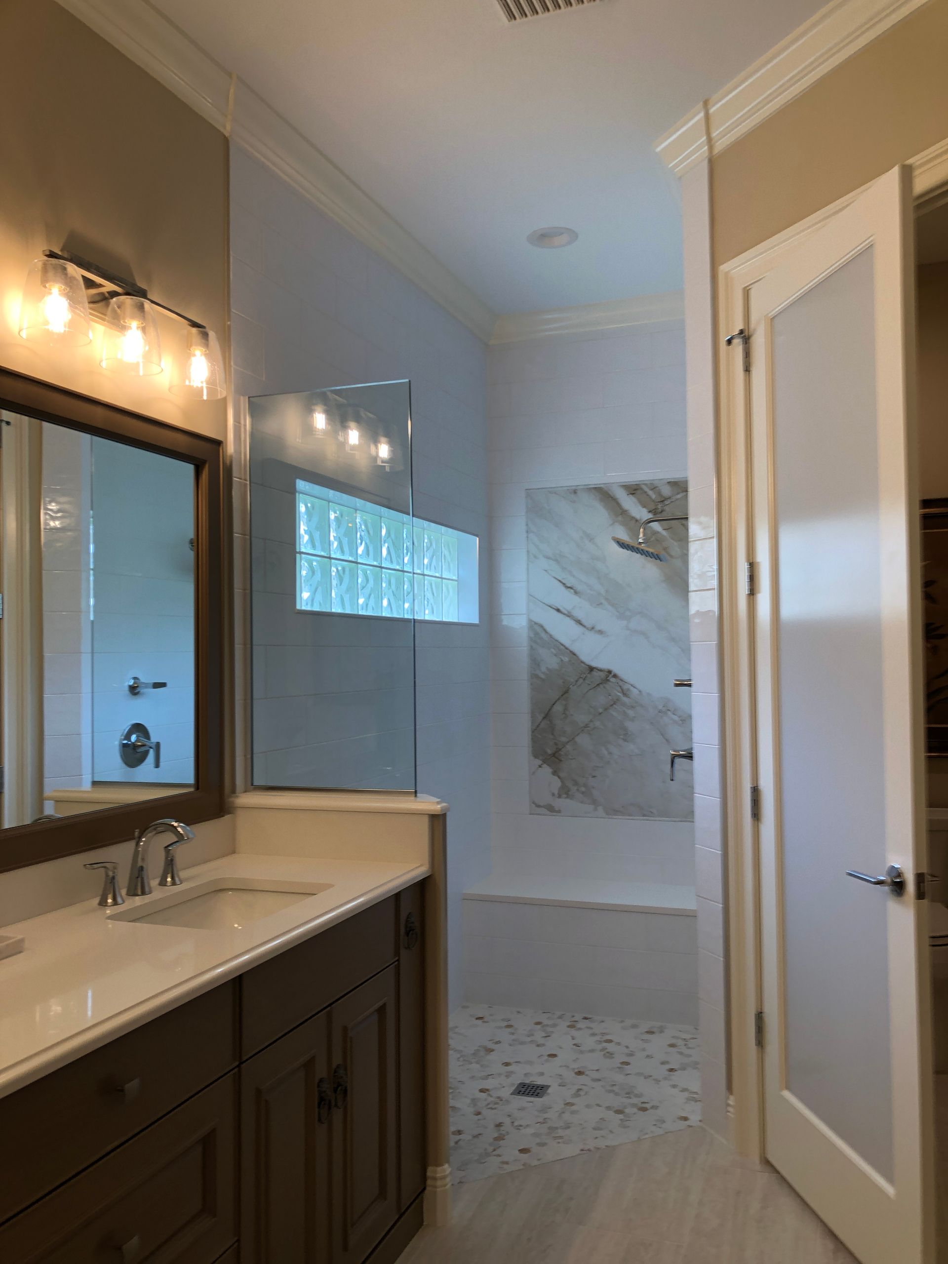 Shower After — Naples, FL — Genuine Home Builders