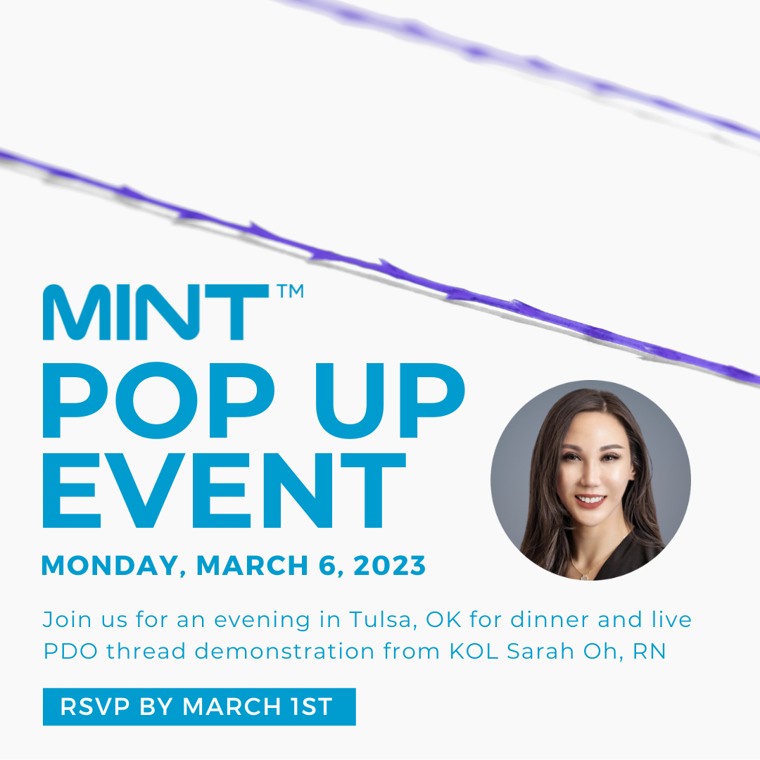Sarah Oh's live demo dinner event promotion on MINT PDO thread