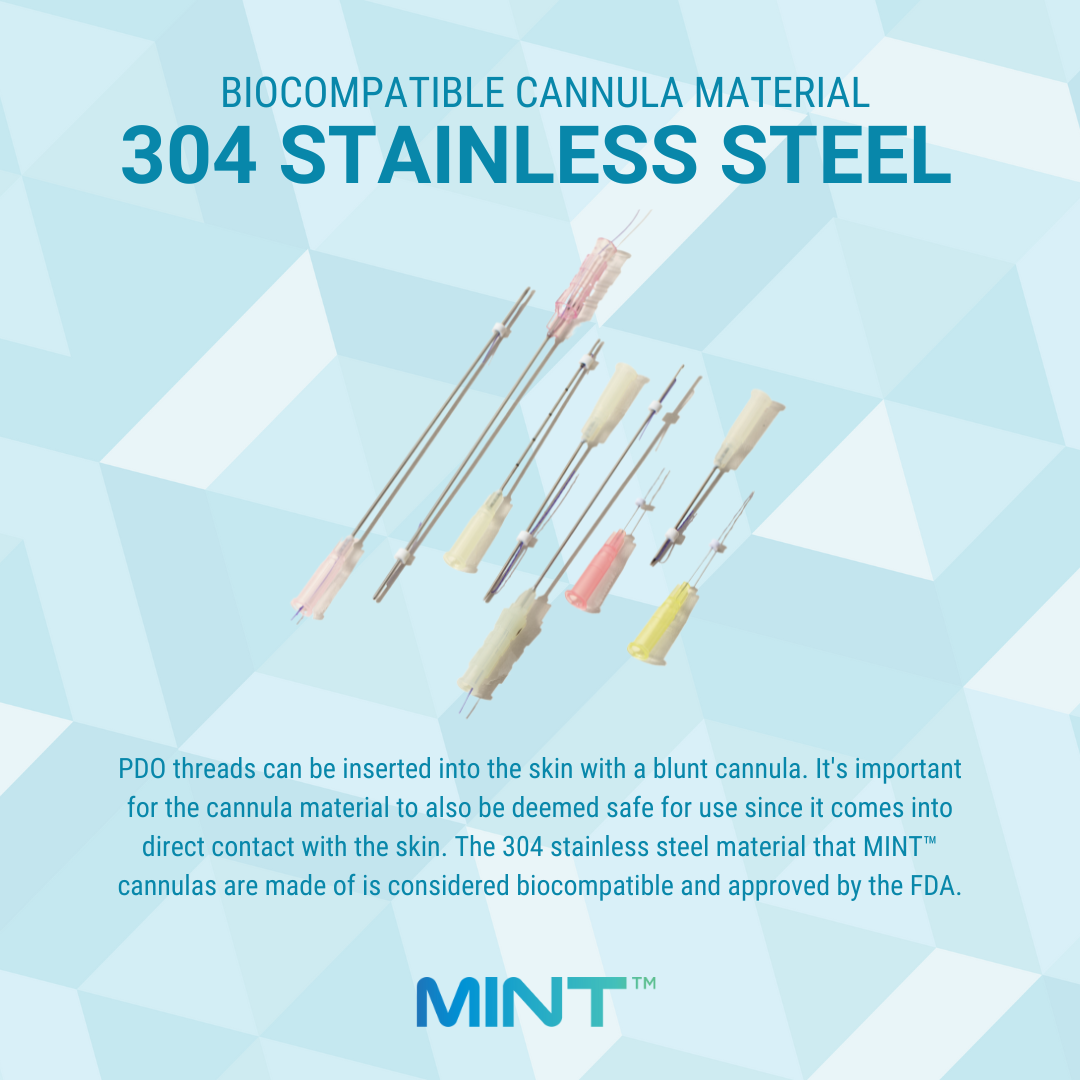 Biocompatible 304 Stainless Steel Cannula