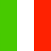 Icon of an Italian flag