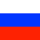 Icon of a Russian Flag
