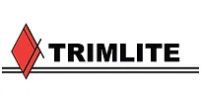 A trimlite logo with a red diamond on a white background.