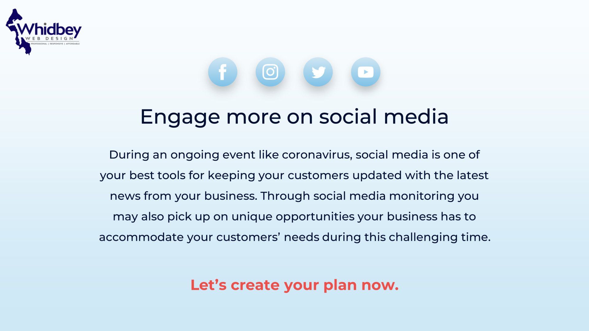 Engage more on social media