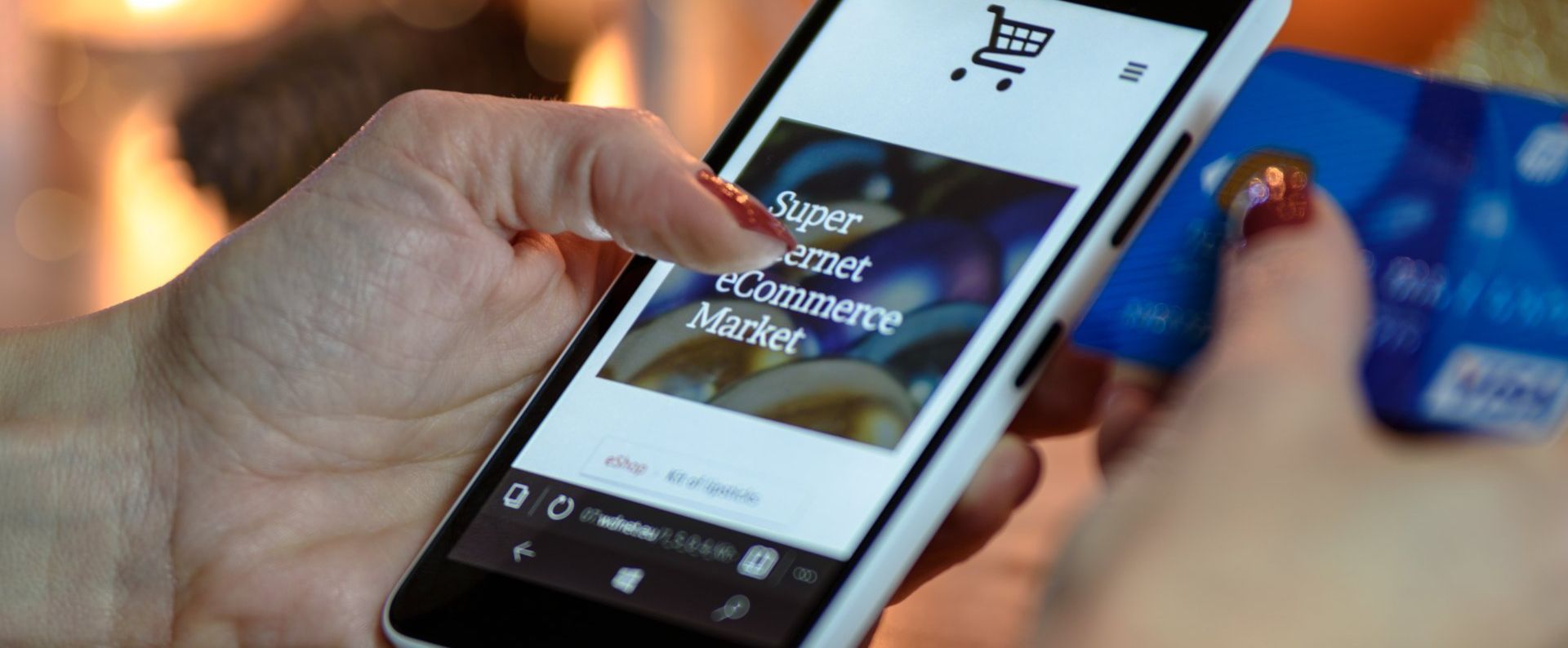 A mobile-friendly website is the key to a successful online shopping site.