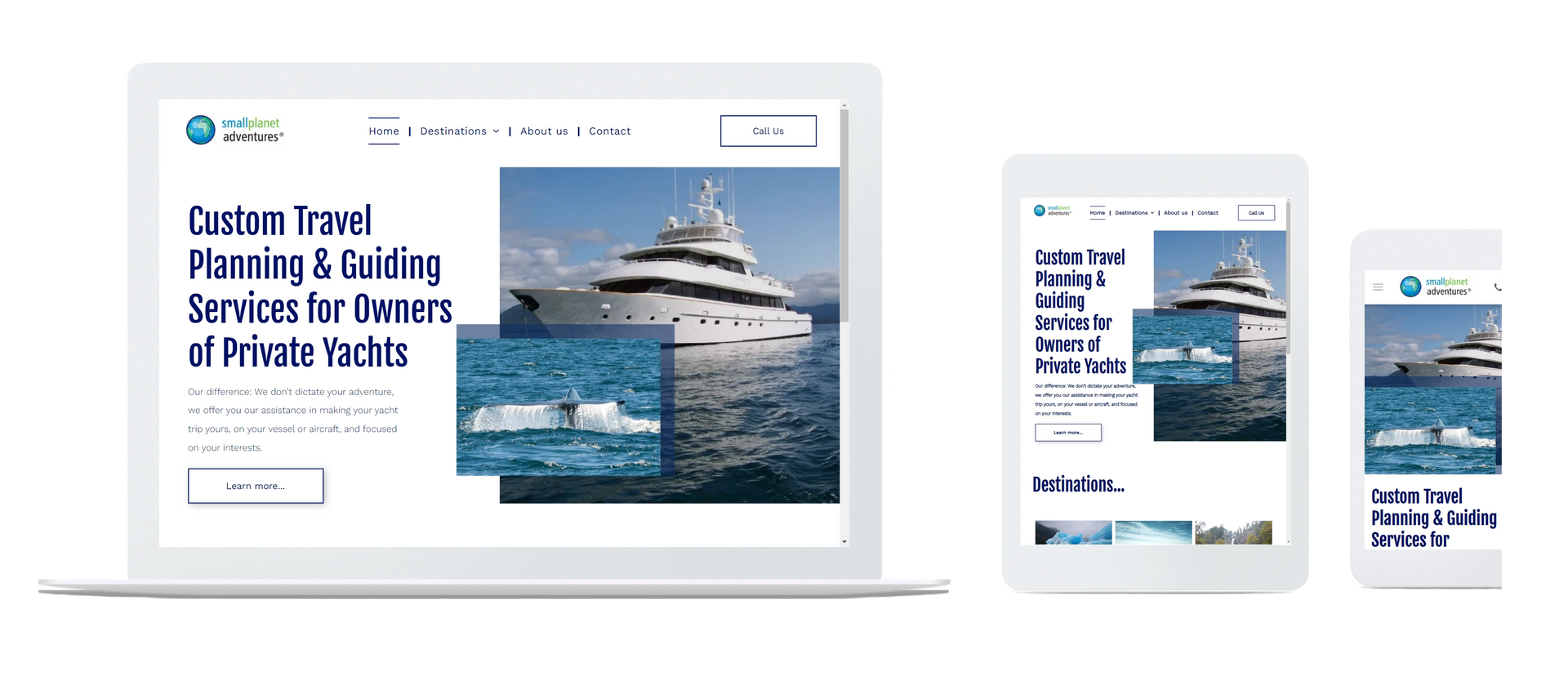 Small Planet Adventures website