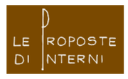 logo bianco e proposte di interni