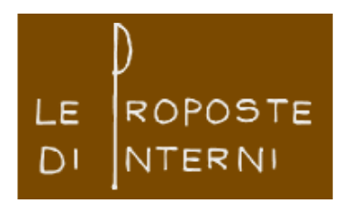 logo bianco e proposte di interni