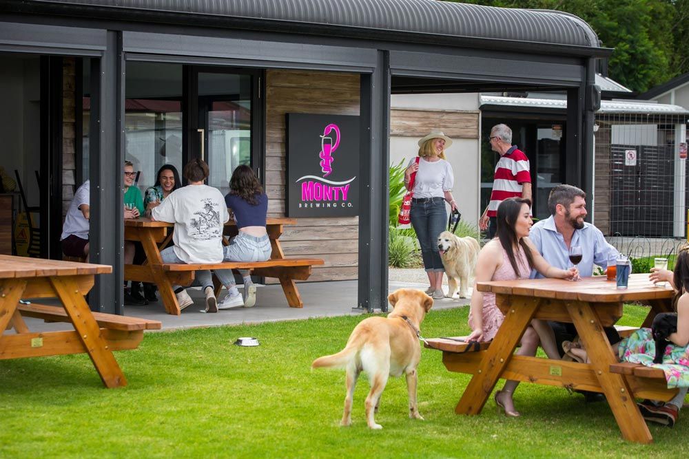 Outdoor Area — Monty Brewing Co. In Highfields, QLD