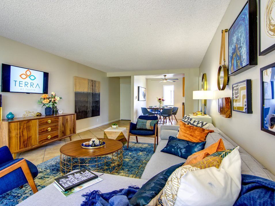 Living Area | Terra at Austin