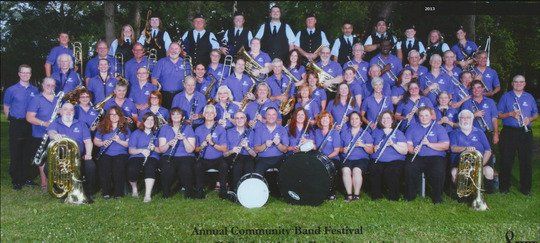 Rancho Cordova River City Concert Band musicians picture