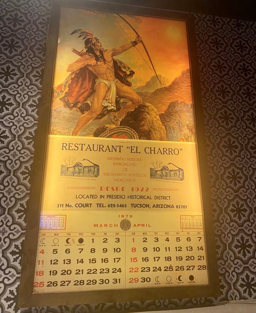 Restaurant decor at el charro
