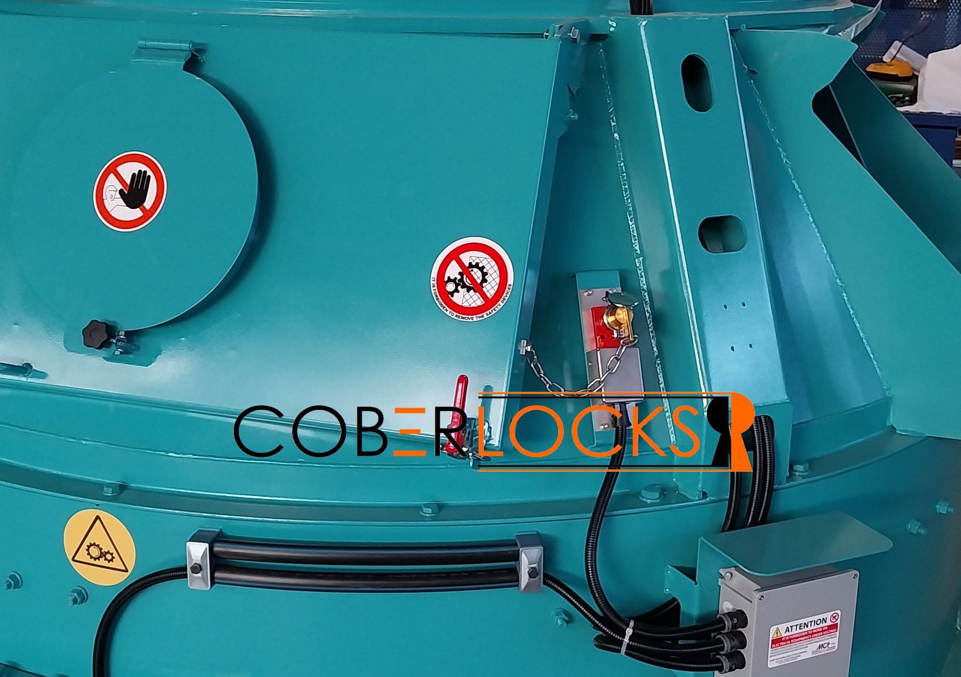 Coberlocks - interblocco elettromeccanico portello ispezione pulizia