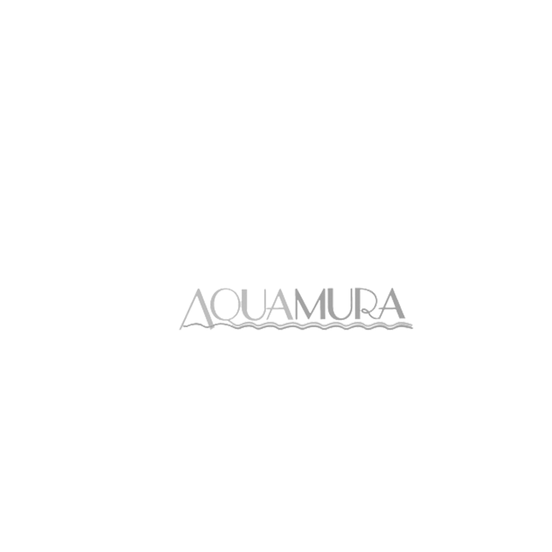 The aquamura logo is on a white background.