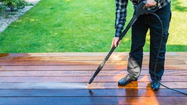 pressure washing