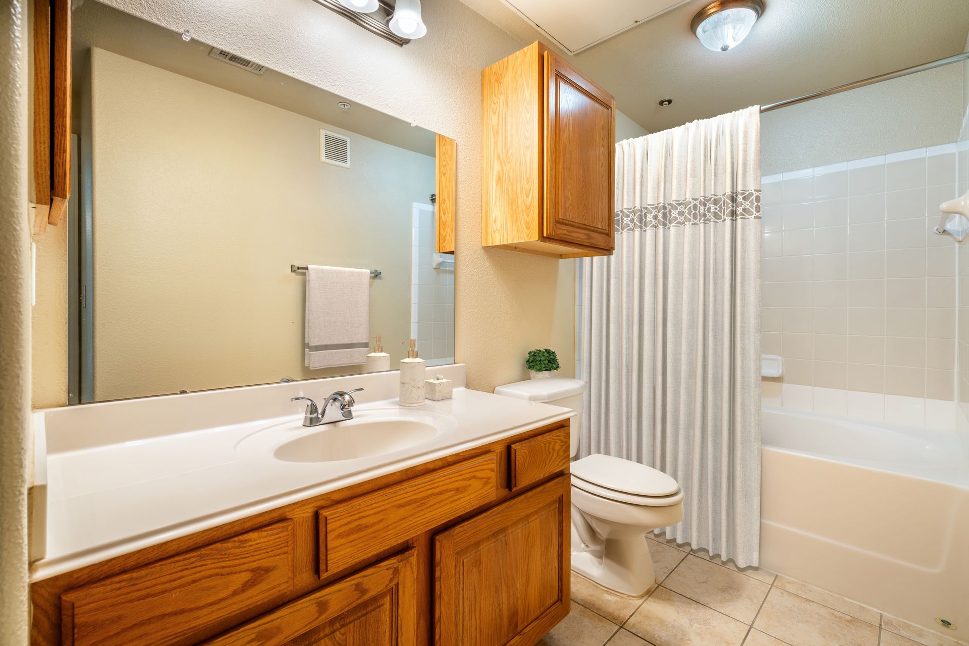 Bathroom at The Fountains of Conroe in Conroe, TX.