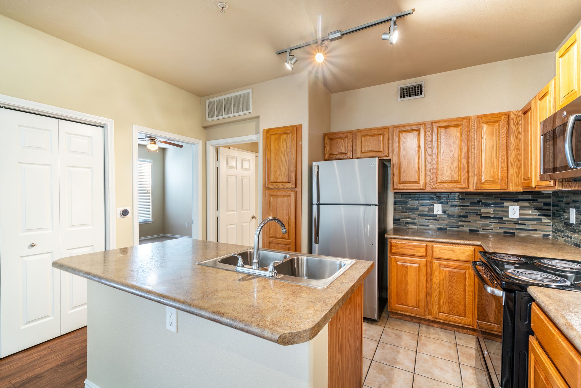 Kitchen at The Fountains of Conroe in Conroe, TX.