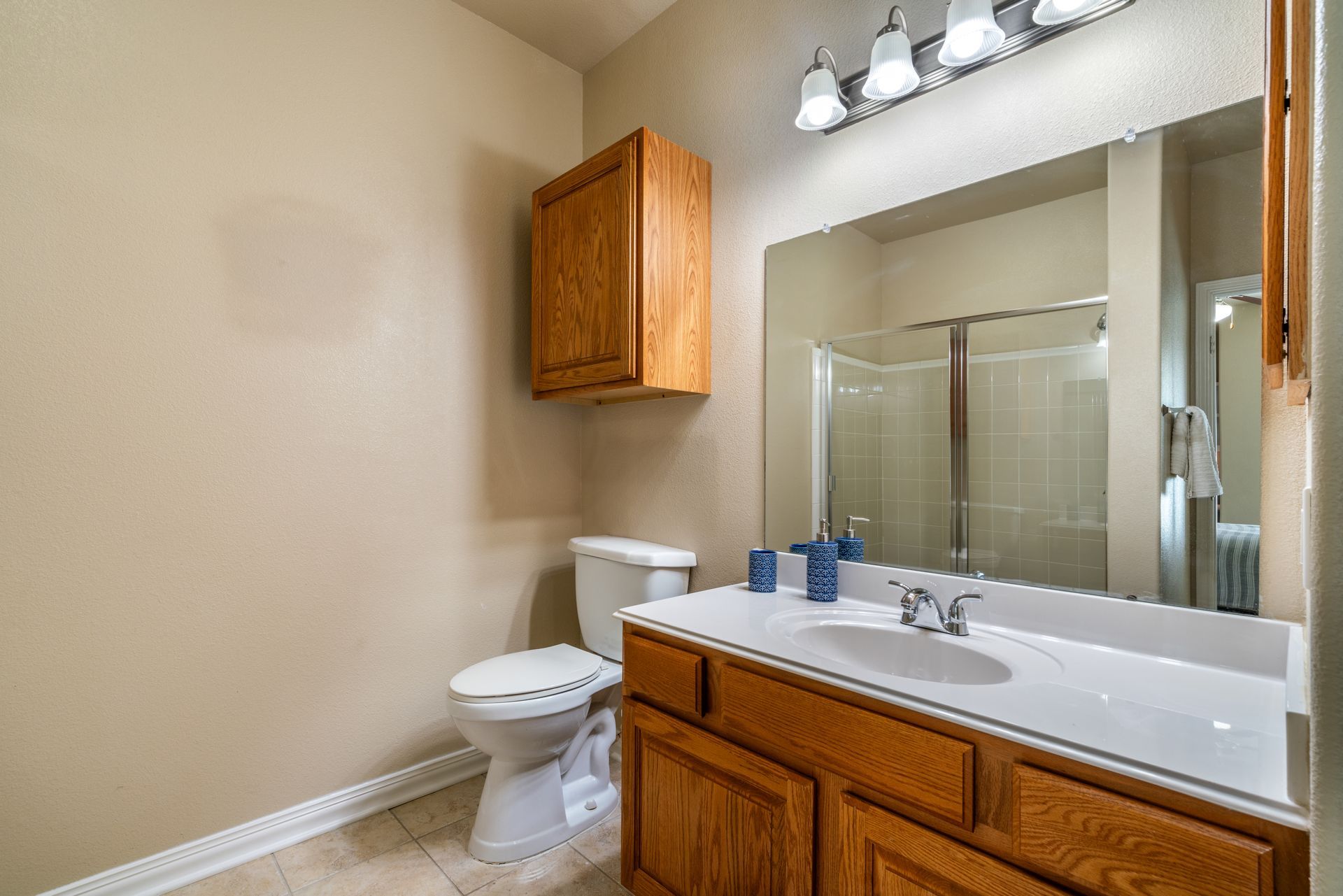 Bathroom at The Fountains of Conroe in Conroe, TX.