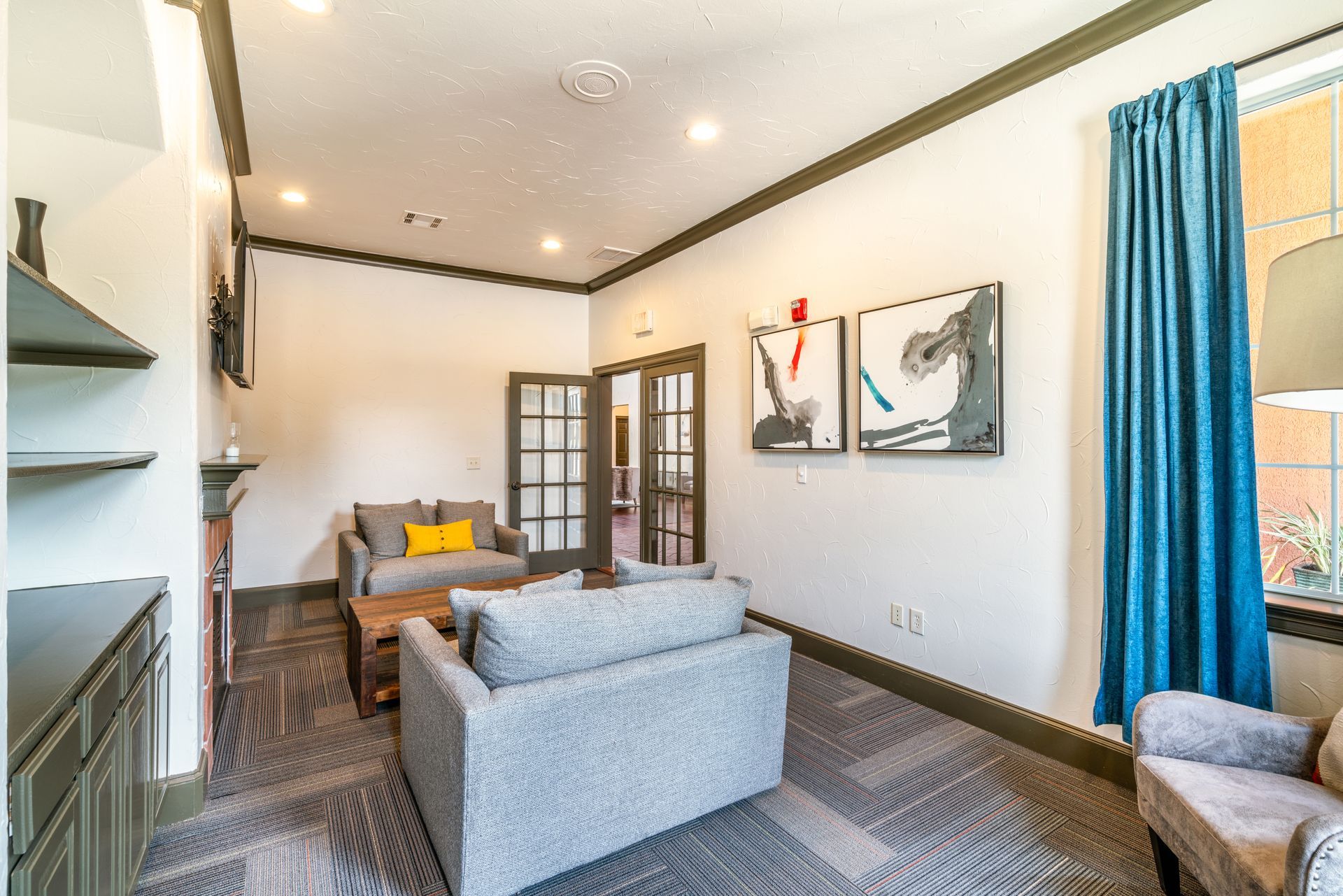 Clubhouse at The Fountains of Conroe in Conroe, TX.