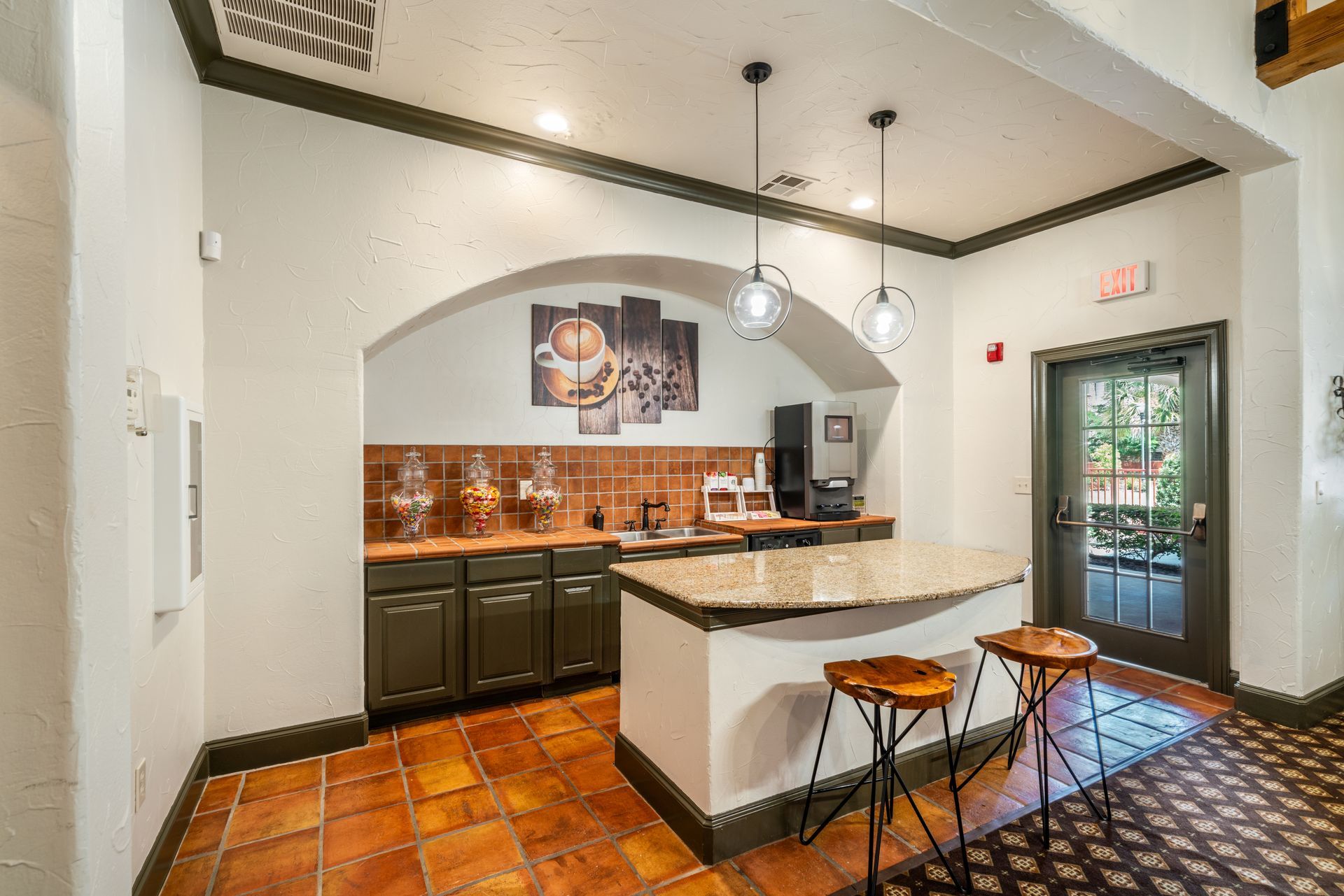 Clubhouse at The Fountains of Conroe in Conroe, TX.