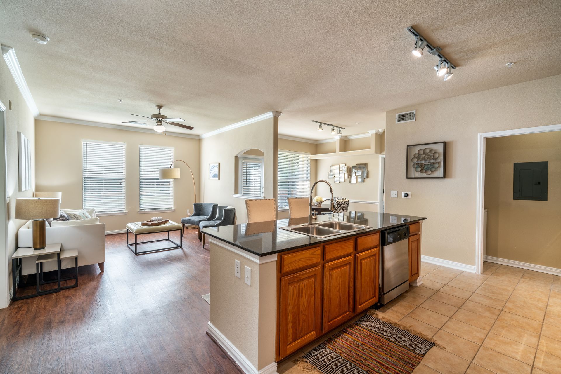 Kitchen at The Fountains of Conroe in Conroe, TX.