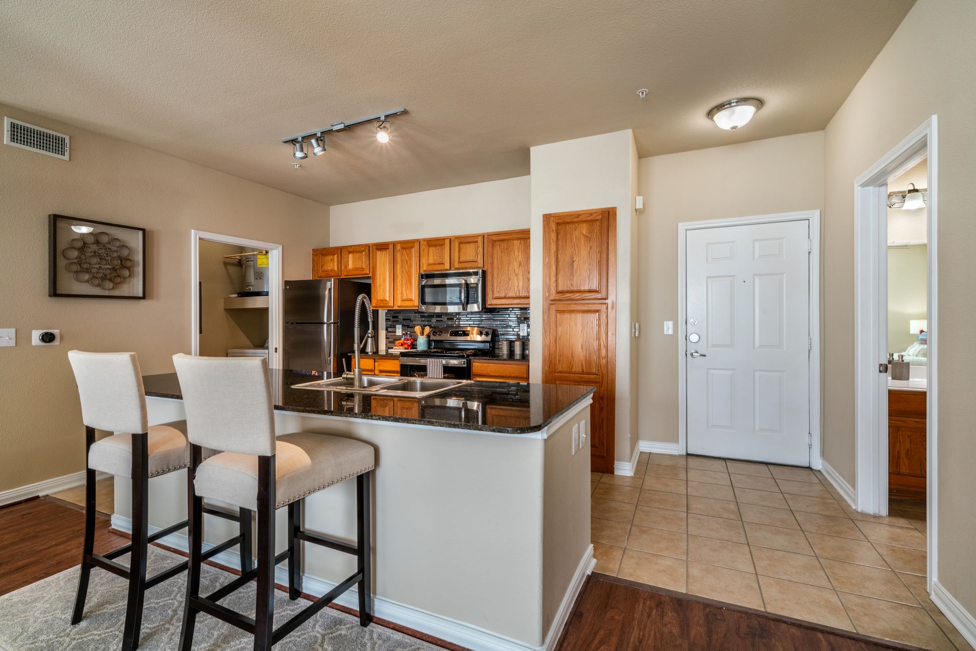 Kitchen at The Fountains of Conroe in Conroe, TX.