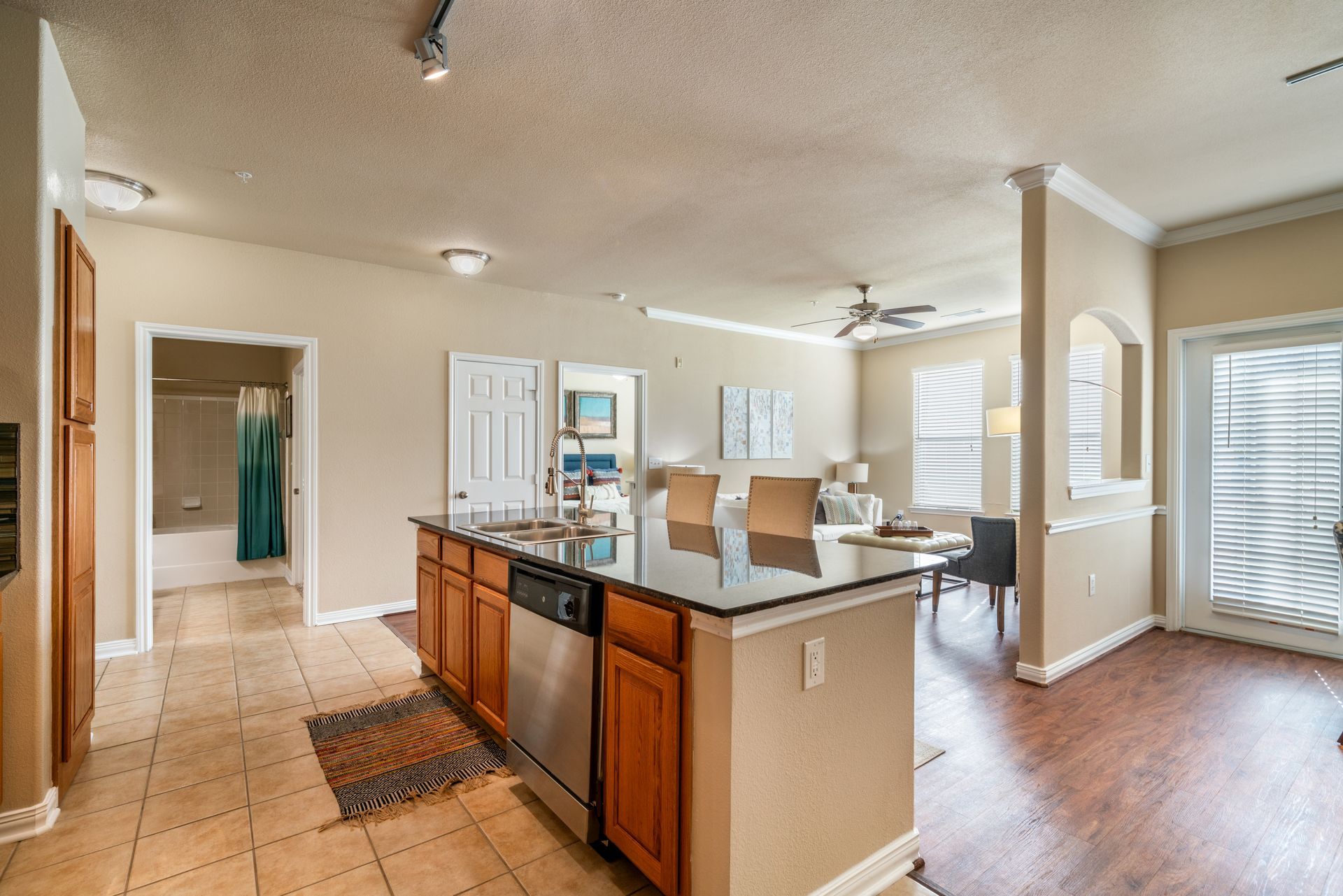 Kitchen at The Fountains of Conroe in Conroe, TX.