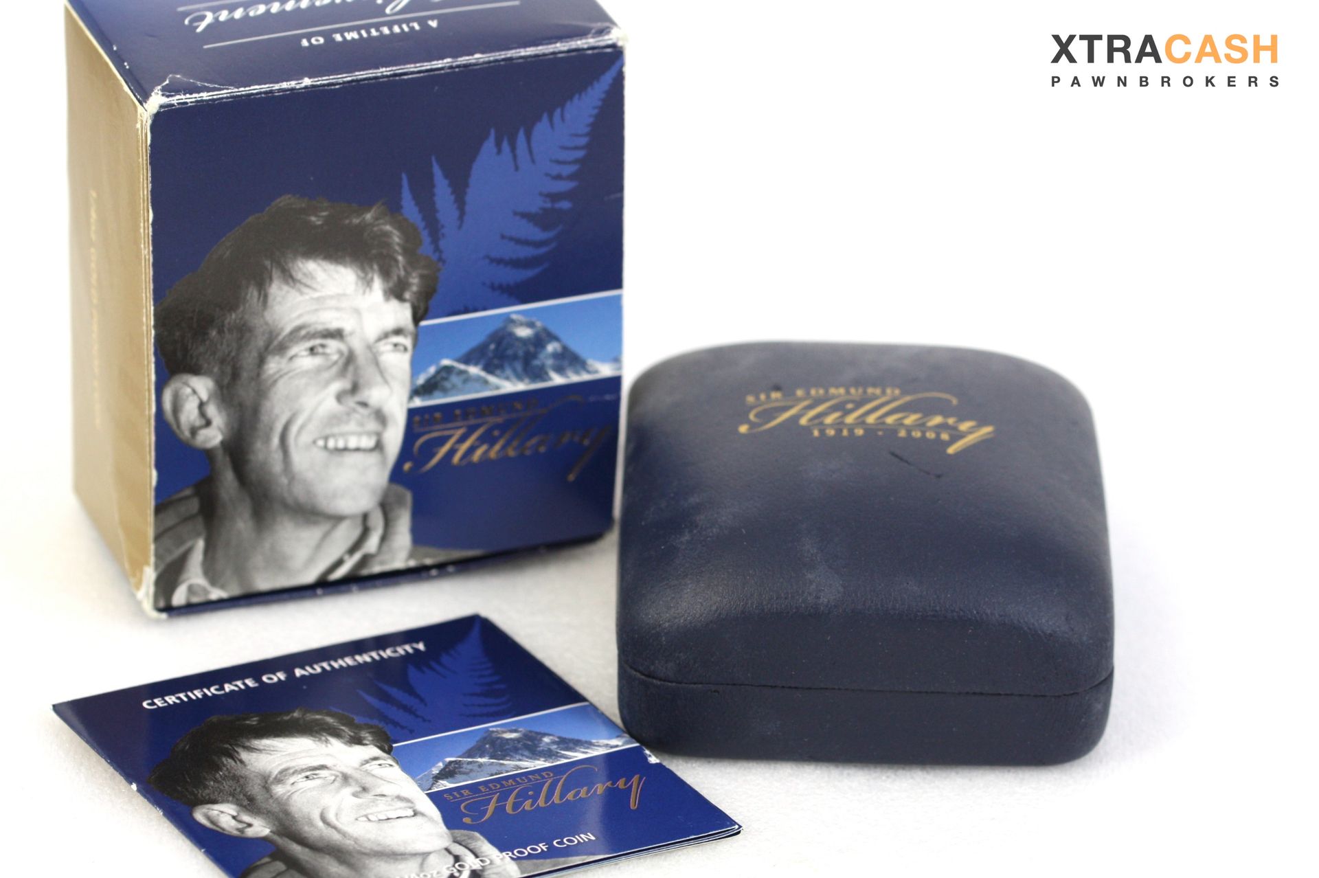 Sir Edmund Hillary Lifetime Of Achievement 1/4oz Gold Proof Coin