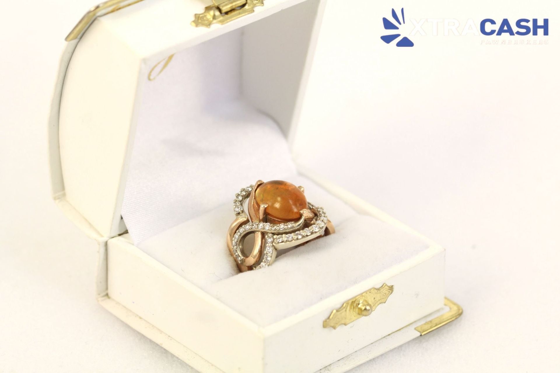 Onyx and Diamond Ring