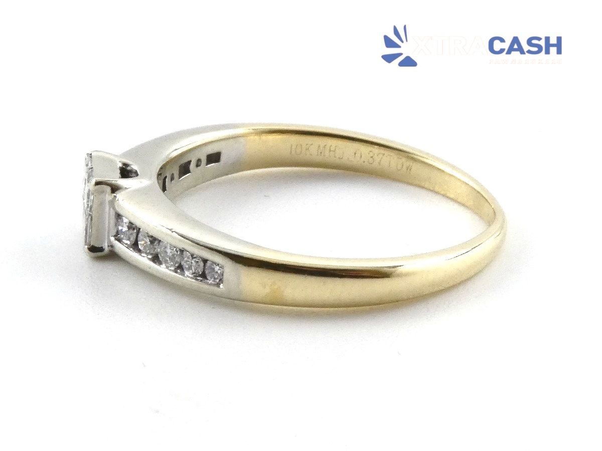 10 Carat Diamond Cluster Ring