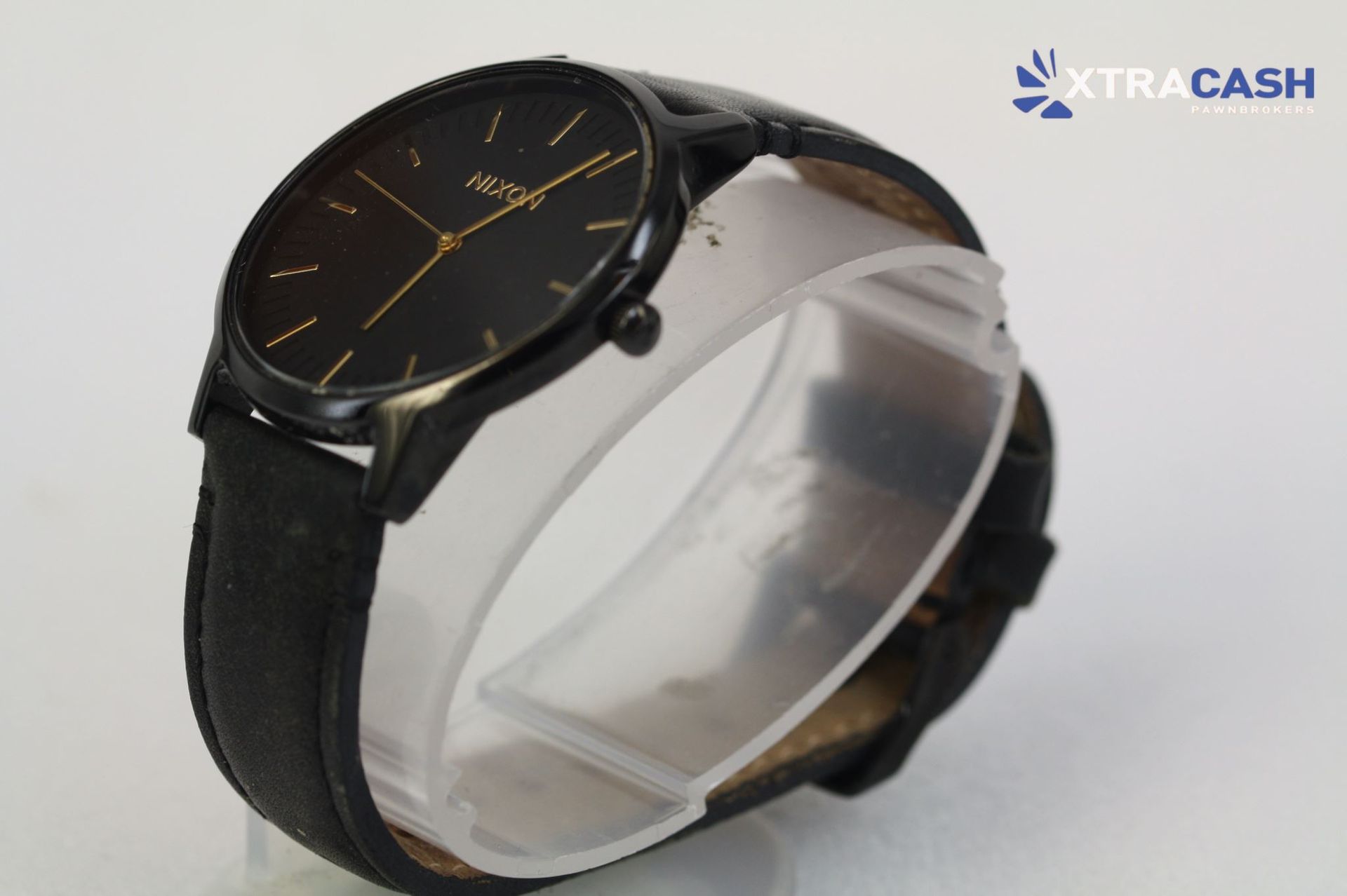 Nixon Black Dress Watch 'The Porter'